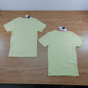 Original Use Tee Shirt Marigold Yellow Crew Neck Short Sleeve Basic Casual Top